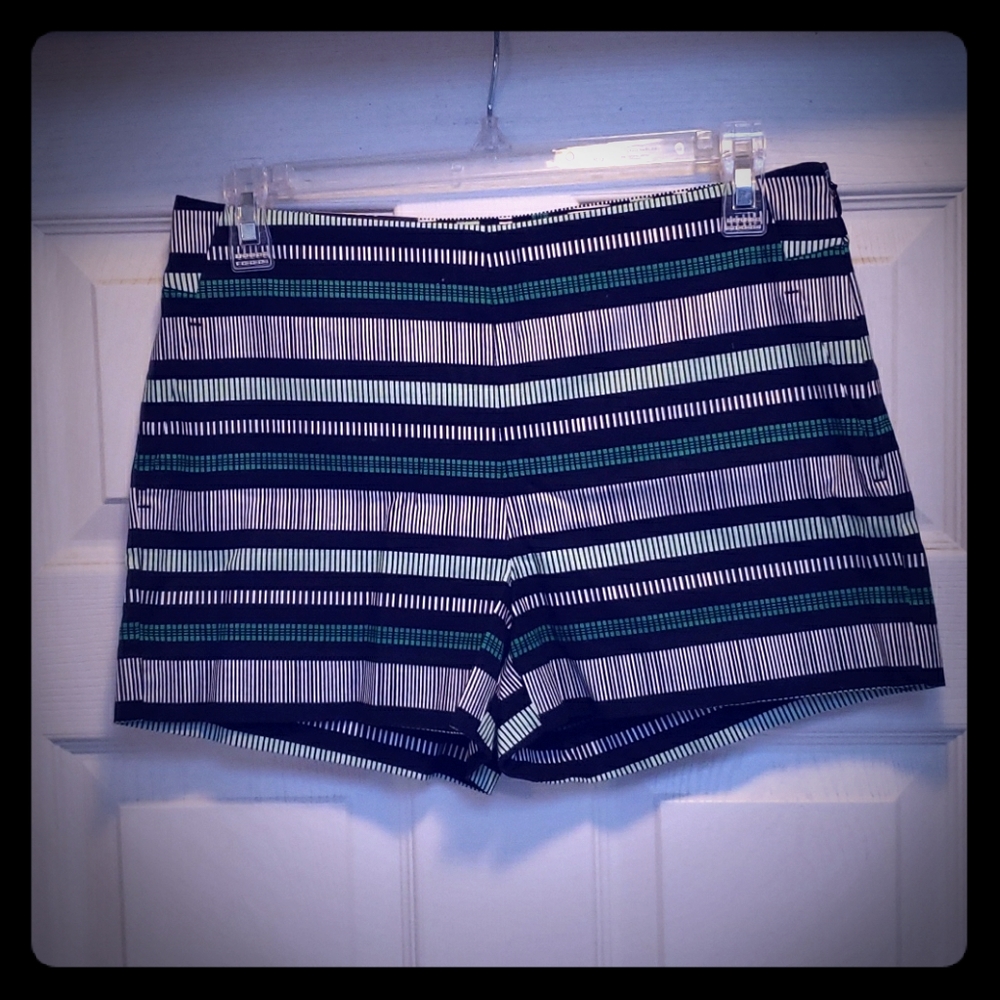 BR striped shorts